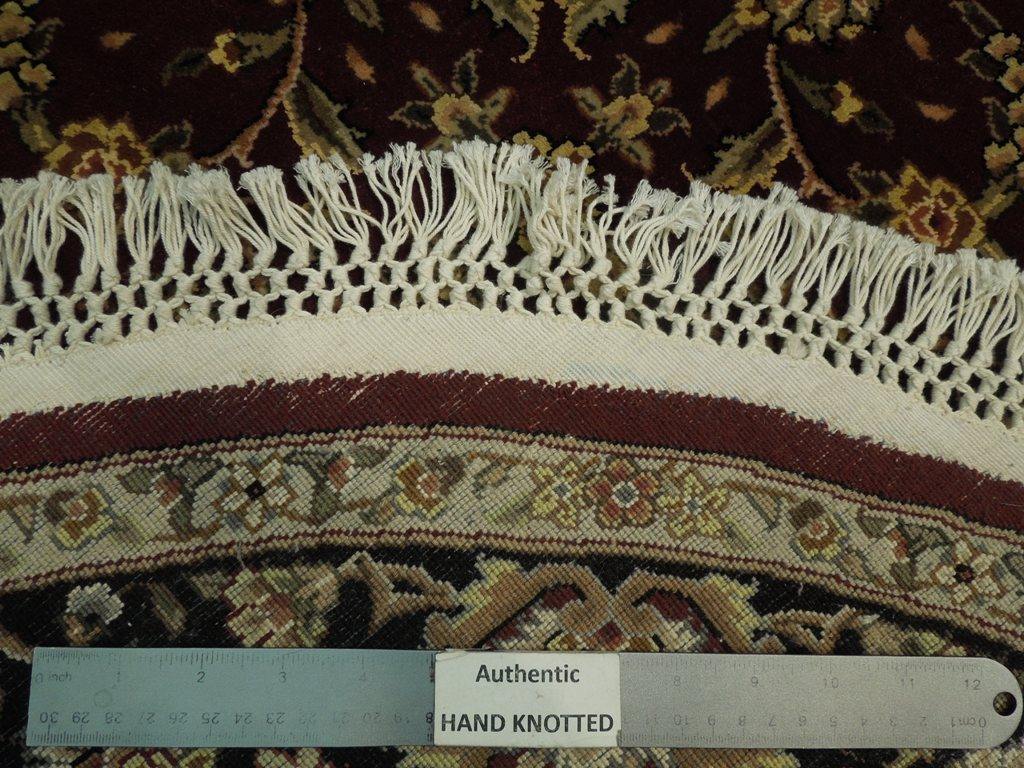 5x5 Fine Quality Wool&Silk Round Rug - China - bestrugplace