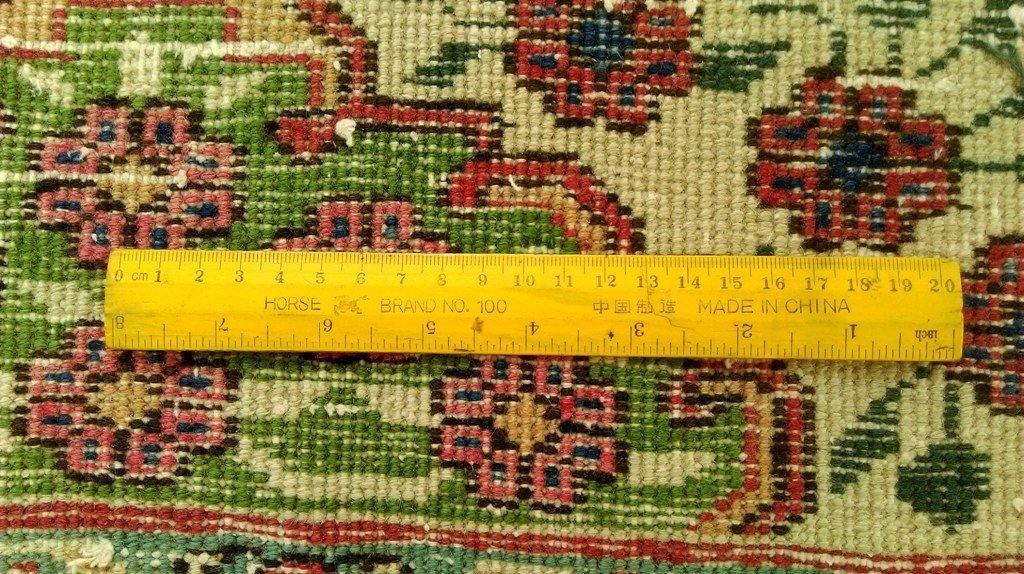 7x11 Authentic Hand Knotted Persian Tabriz Khoy Rug - Iran - bestrugplace