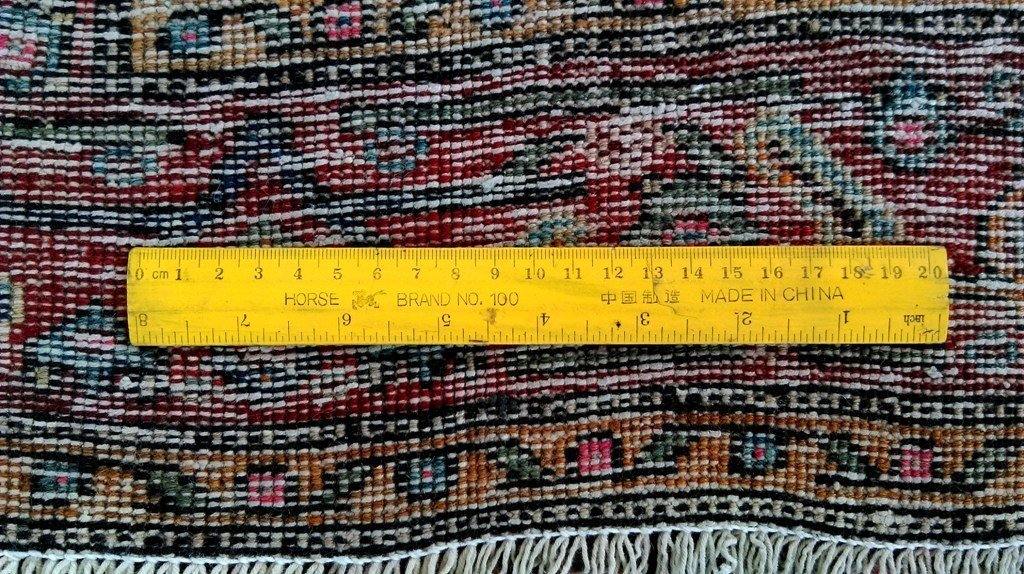 4x9 Authentic Hand Knotted Persian Hamadan Rug - Iran - bestrugplace