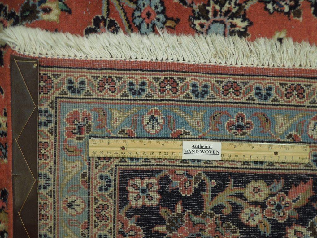 8x12 Authentic Hand Knotted Semi-Antique Persian Tabriz Rug - Iran - bestrugplace