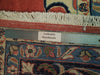Load image into Gallery viewer, 7 x 10.8 Persian Sarouk Rug CORAL RED 72410