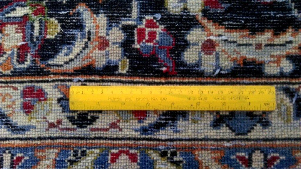 10x14 Authentic Hand Knotted Persian Isfahan JAJAFABAD Rug - Iran 80992 - bestrugplace