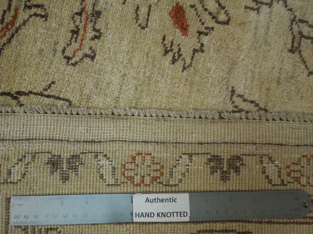 Radiant 8x9 Authentic Handmade Chobi Peshawar Rug - Pakistan - bestrugplace