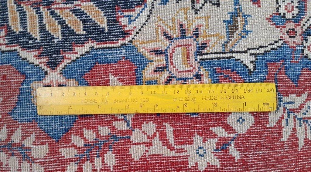 8x12 Authentic Hand Knotted Persian Kashan Rug - Iran - bestrugplace