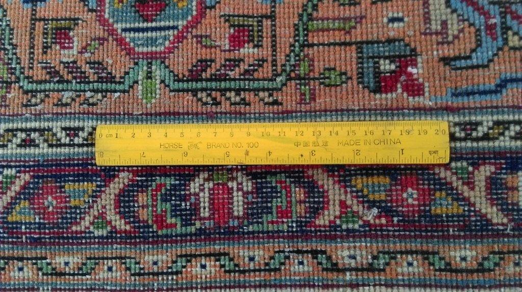 8x12 Authentic Hand Knotted Persian Tabriz Rug - Iran - bestrugplace