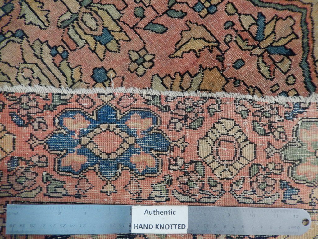 3.4 x 4.7 Antique Persian Farahan Rug 1910's #PIX-21684