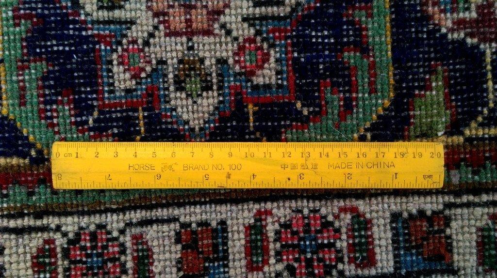 7x10 Authentic Hand Knotted Persian Tabriz Rug - Iran - bestrugplace