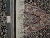 Load image into Gallery viewer, 3&#39; x 10&#39; Black Tabriz Wool &amp; Silk Fine Quality Runner Rug 19009