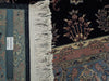 Load image into Gallery viewer, 7.9 x 9.9 Black Blue Fine Quality Wool Handmade Rug 18607