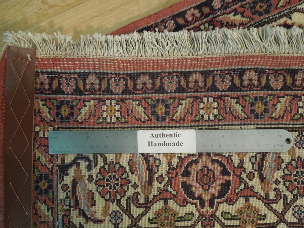 6.9 x 9.10 Fine Dense Weave Persian Bijar Rug 72349