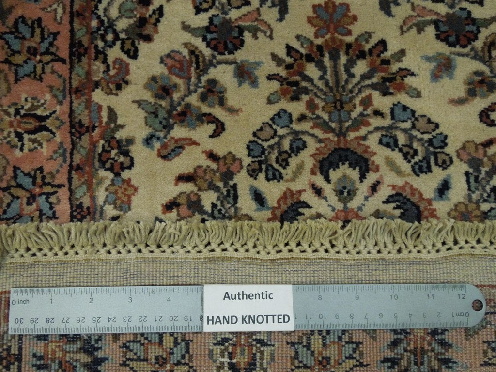 2' x 6' Ivory Sarouk Runner Rug 19792