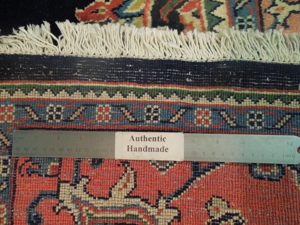 7x11 Authentic Hand Knotted Fine Persian Tabriz Rug - Iran - bestrugplace