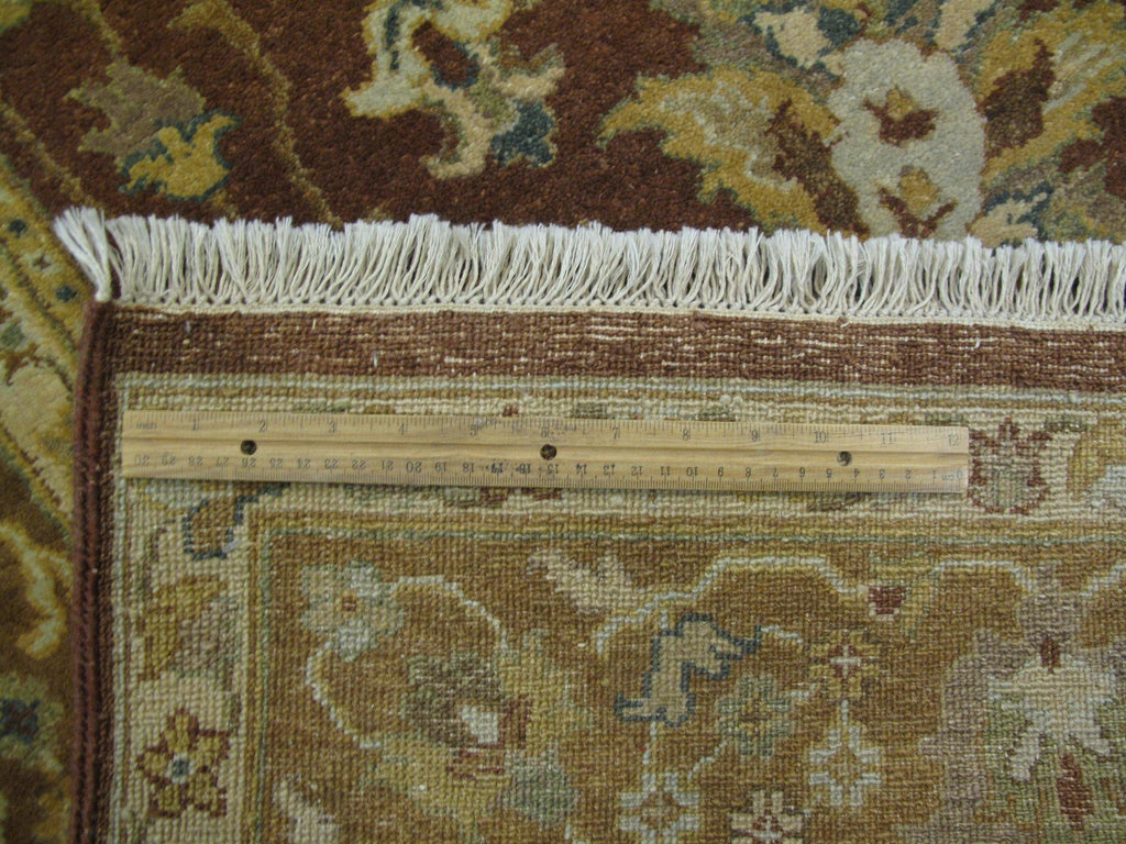 Fascinating 5x9 Authentic Hand-Knotted Vegetable Dyed Chobi Rug - India - bestrugplace