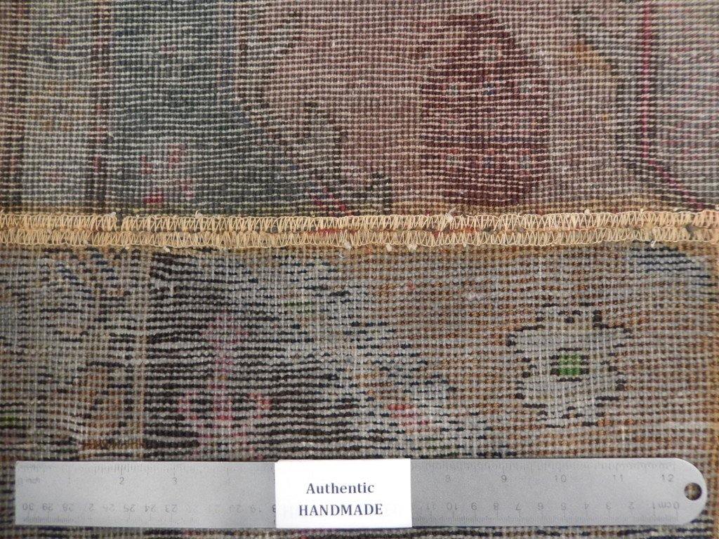 5x8 Antique Persian Patchwork Rug - Iran - bestrugplace