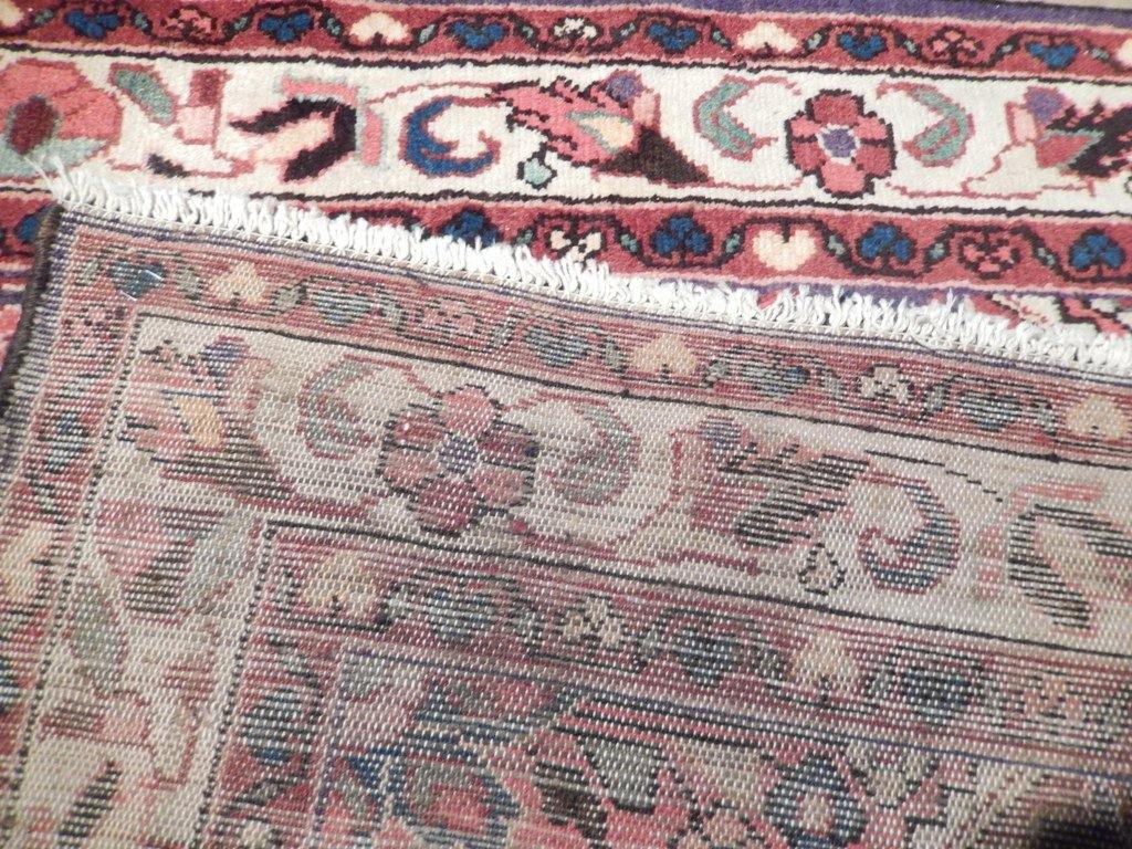 5x10 Authentic Hand Knotted Semi-Antique Persian Herati Runner - Iran - bestrugplace