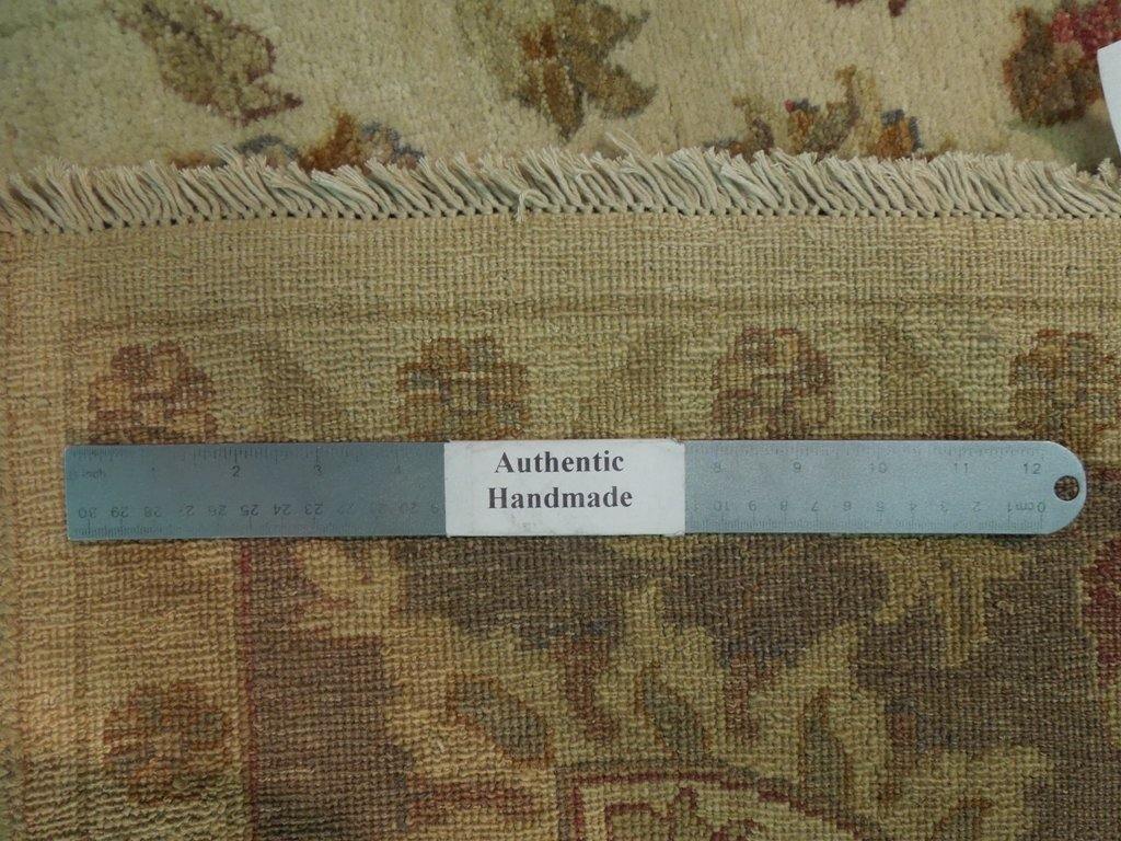 8x10 Vegetable Dyed Chobi Rug - India - bestrugplace