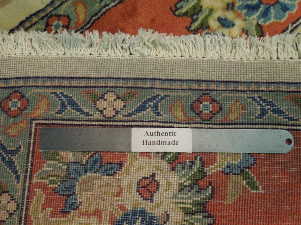 7x10 Authentic Hand Knotted Fine Persian Sarouk Rug - Iran - bestrugplace