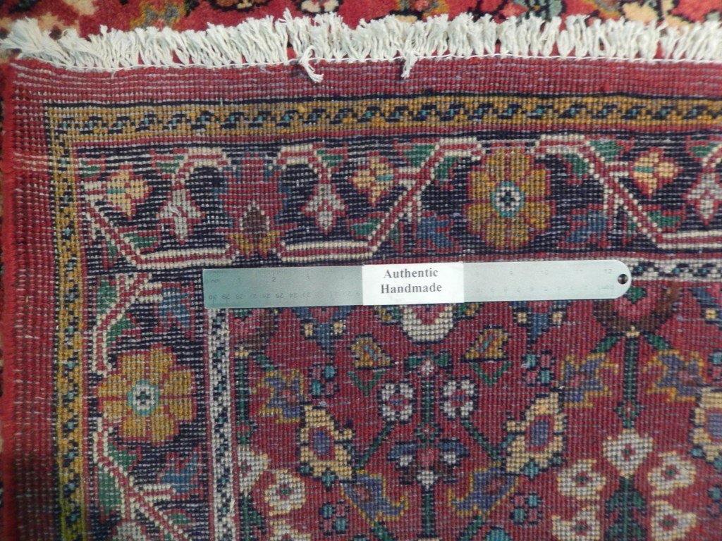 5x10 Authentic Hand Knotted Semi-Antique Persian Herati Runner - Iran - bestrugplace