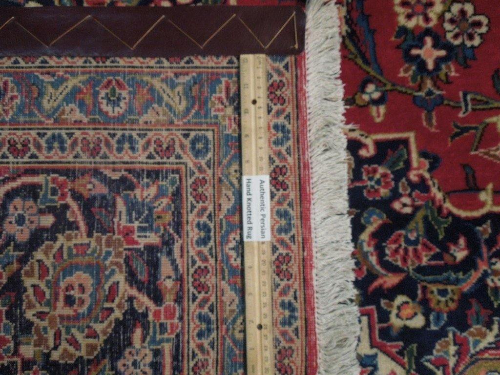 9x12 Authentic Handmade Kashan Persian Rug - Iran - bestrugplace