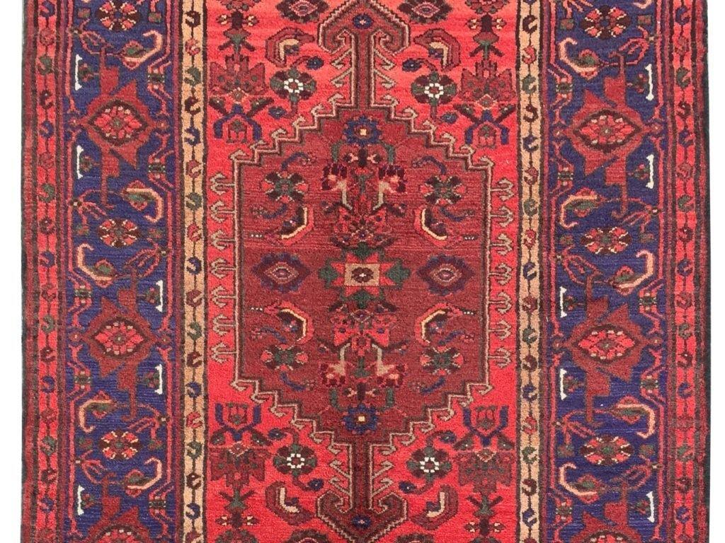 4' x 7' Red Persian Zanjan Rug.jpg