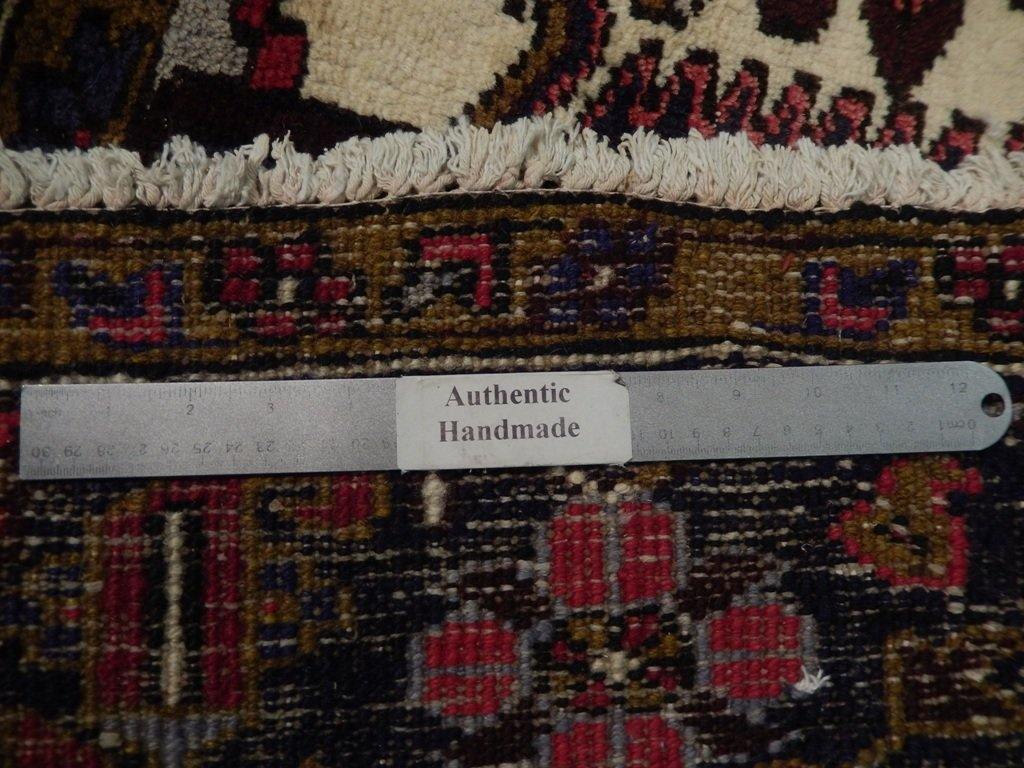 8x11 Authentic Hand Knotted Semi-Antique Persian Heriz Rug - Iran - bestrugplace