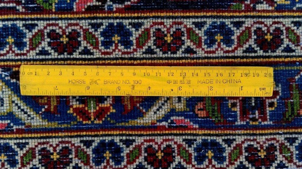 10x13 Authentic Hand Knotted Persian Kashan Rug - Iran - bestrugplace