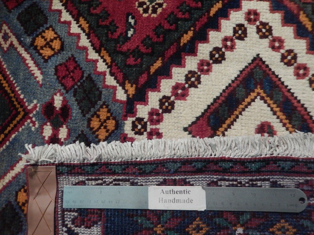 5.4 x 10.3 Red Semi-Antique Persian Abadeh Runner 74476