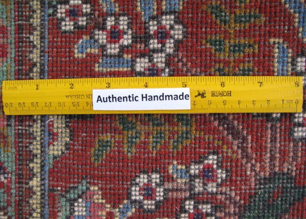 8x12 Authentic Hand-knotted Persian Signed Tabriz Rug - Iran - bestrugplace