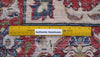 Load image into Gallery viewer, 11x17 Persian Isfahan Najaf Rug RED - Iran - bestrugplace