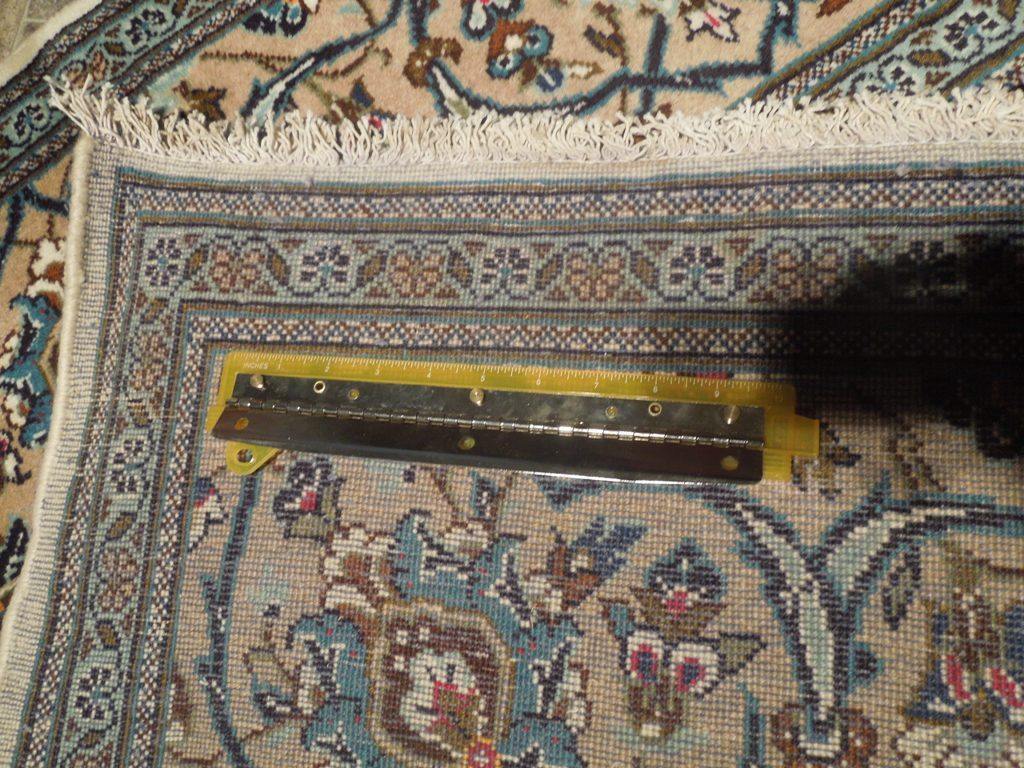 7x10 Authentic Hand Knotted Semi-Antique Persian Kashan Rug - Iran - bestrugplace