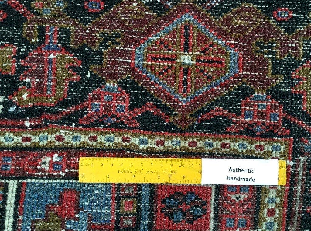 9x12 Authentic Hand Knotted Persian Heriz Rug - Iran - bestrugplace