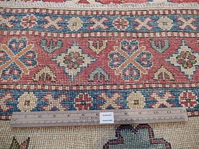 Radiant 5x6 Authentic Hand Knotted Kazak Rug - Pakistan - bestrugplace