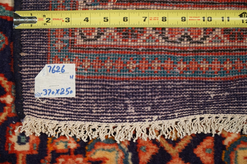 8.5 x 12.4 Blue Herati Mahal Persian Rug 74866