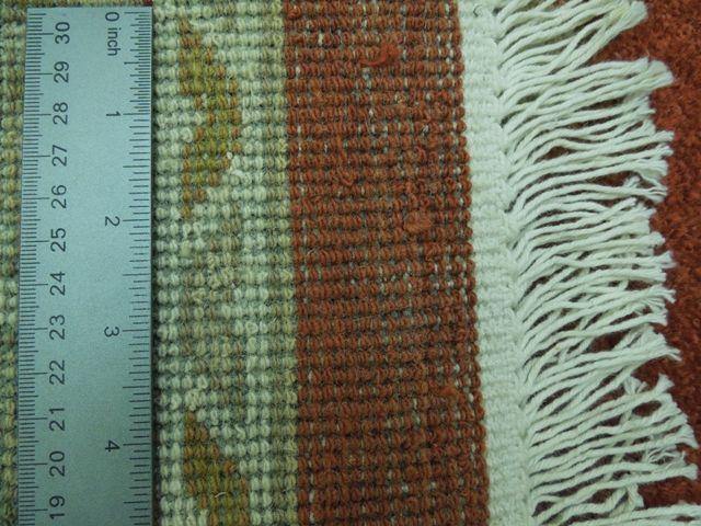 Fascinating 10x10 Authentic Handmade Oushak Rug-India - bestrugplace