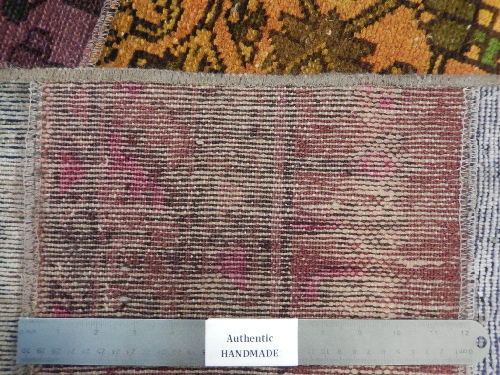 6 x 8.10 Multi Color Antique Persian Patchwork Rug 22198