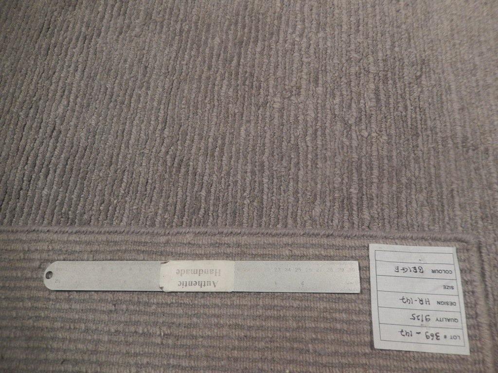 8x10 Authentic Loom Knotted Viscose Wool Blend Modern Rug - India - bestrugplace