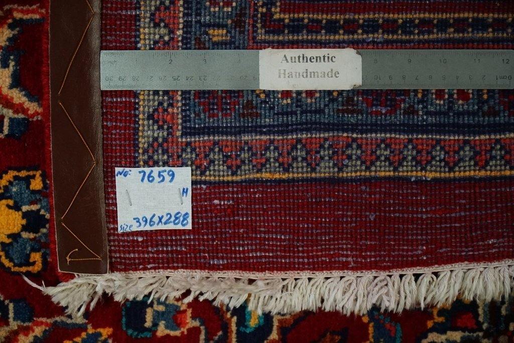 9x13 Authentic Hand Knotted Shah Abbasi Persian Sarouk Rug - Iran - bestrugplace