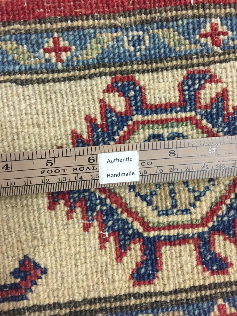 4.6 x 19.2 Red Yakash Kazak Rug 28021