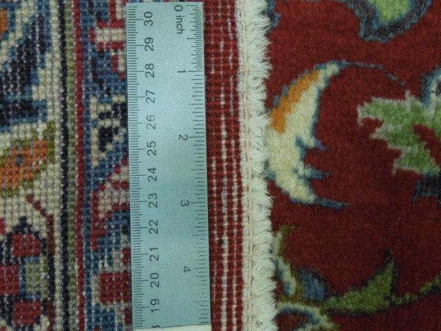 8x11 Authentic Handmade Persian Isfahan Rug - Iran - bestrugplace