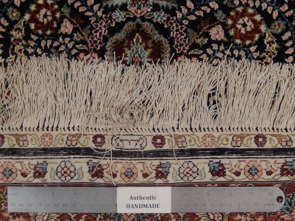 3x4 Authentic Handmade Fine Silk Persian Qum Rug - Iran - bestrugplace