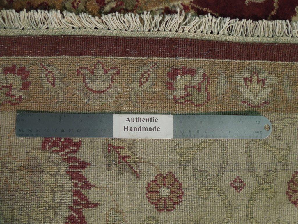 8x11 Vegetable Dyed Chobi Rug - India - bestrugplace