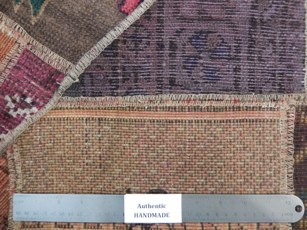 4.8 x 8.6 Multi Color Antique Persian Patchwork Rug 22172