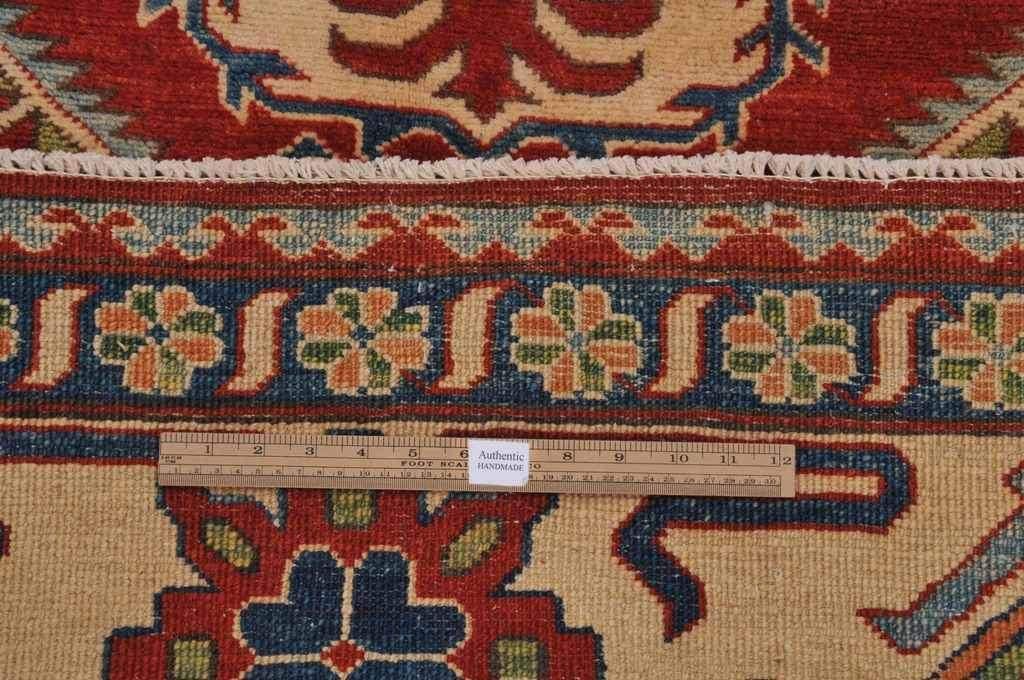 Stunning 10x16 Authentic Handmade Yak Kash Kazak Rug - Pakistan - bestrugplace