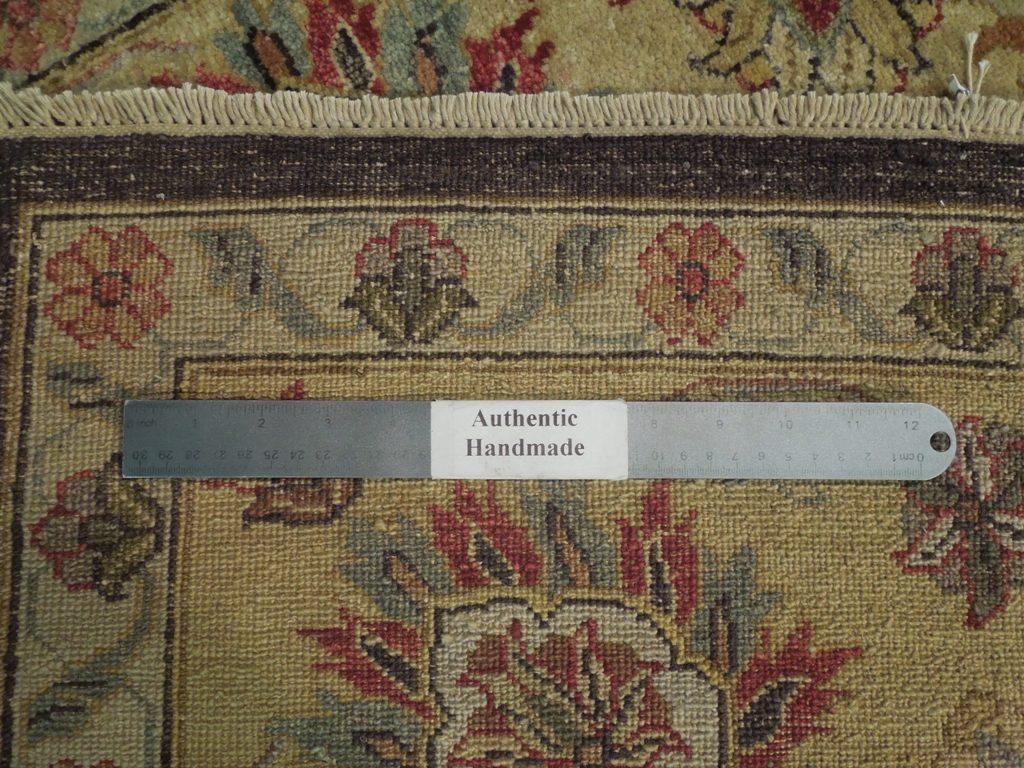 8x10 Vegetable Dyed Chobi Rug - India - bestrugplace