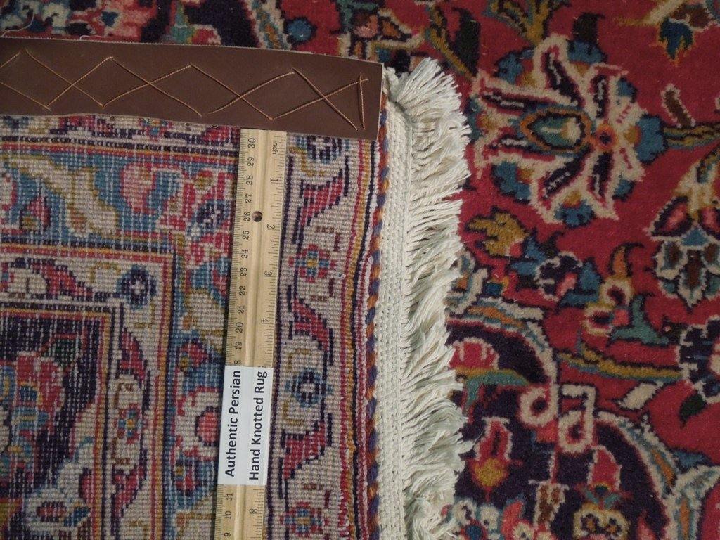 Dazzling 8x12 Authentic Handmade Persian Kashan Rug - Iran - bestrugplace