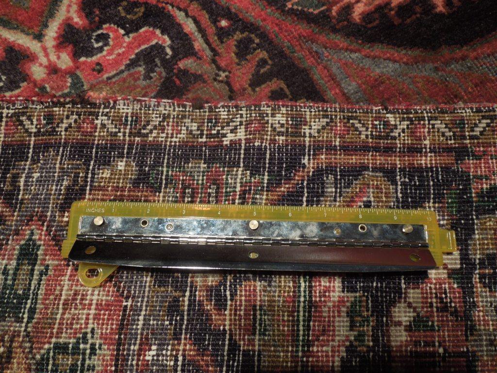 9x12 Authentic Hand Knotted Semi-Antique Persian Heriz Rug - Iran - bestrugplace