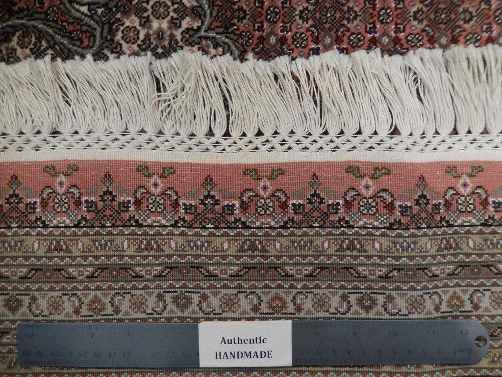 8x11 Authentic Handmade Signed Persian Tabriz Mahi Rug - Iran - bestrugplace