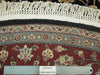 Load image into Gallery viewer, 7x7 Fine Quality Wool&amp;Silk Round Rug - China - bestrugplace