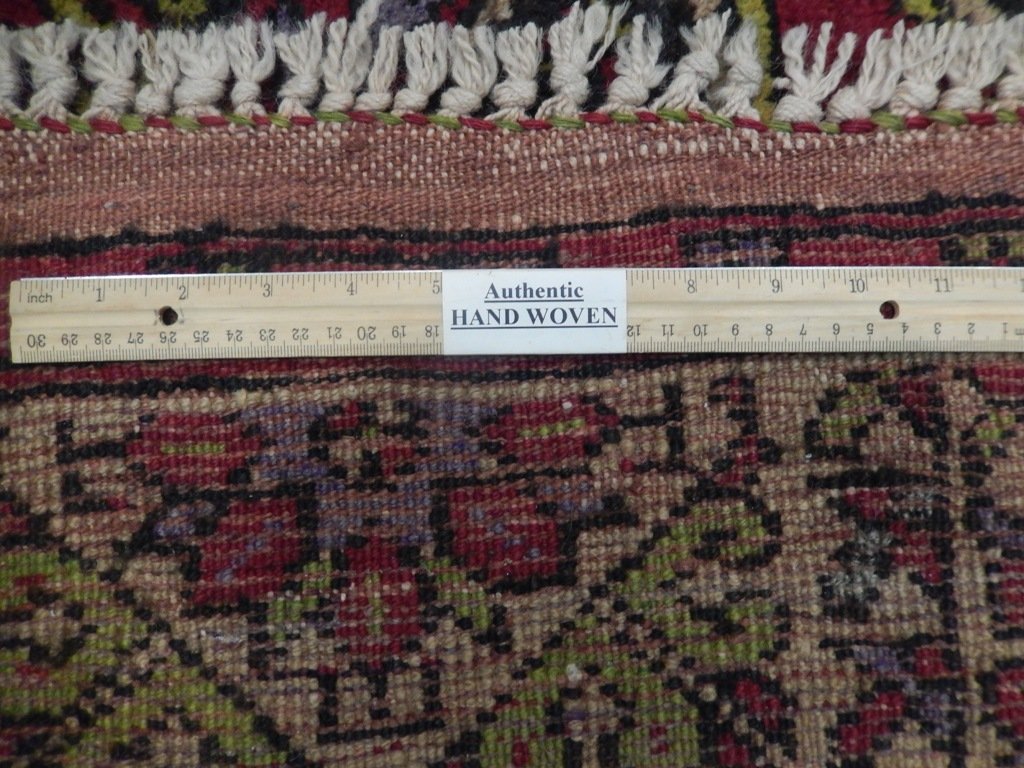 5.4 x 13.1 Greenish Beige Semi Antique Russian Kazak Rug 23597