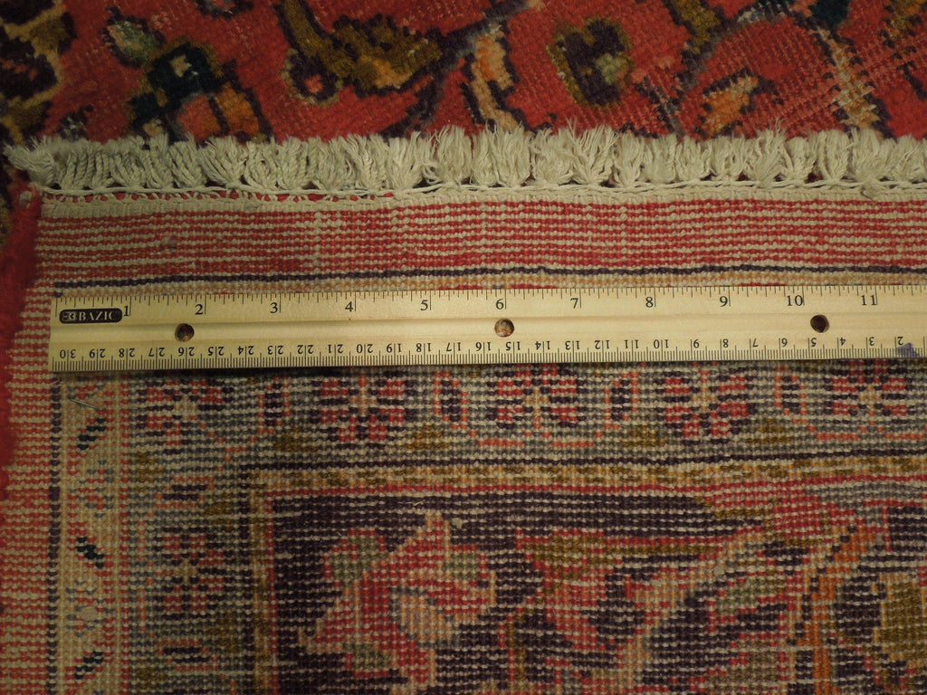 6x10 Authentic Hand Knotted Semi-Antique Persian Isfahan Rug - Iran - bestrugplace